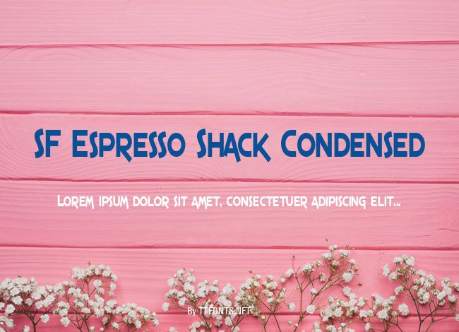 SF Espresso Shack Condensed example