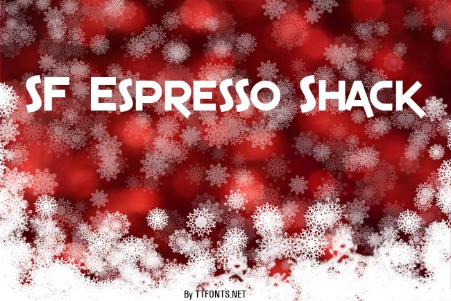 SF Espresso Shack example