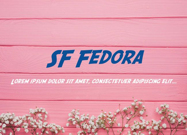 SF Fedora example