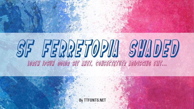 SF Ferretopia Shaded example