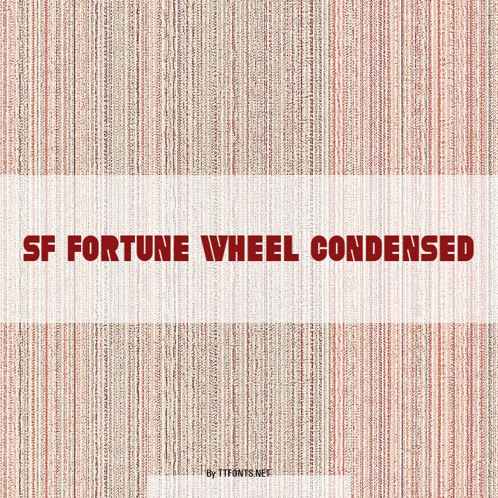 SF Fortune Wheel Condensed example