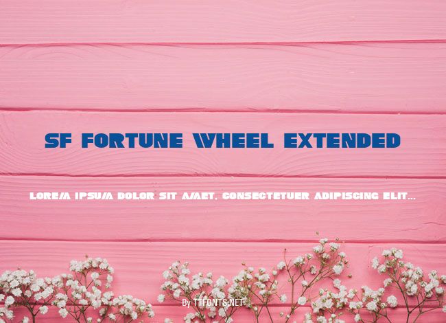 SF Fortune Wheel Extended example