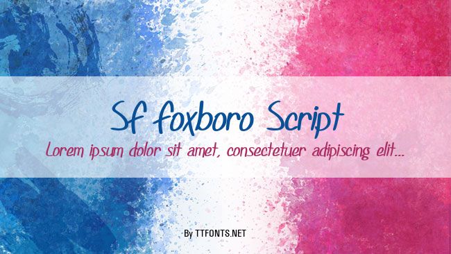 SF Foxboro Script example