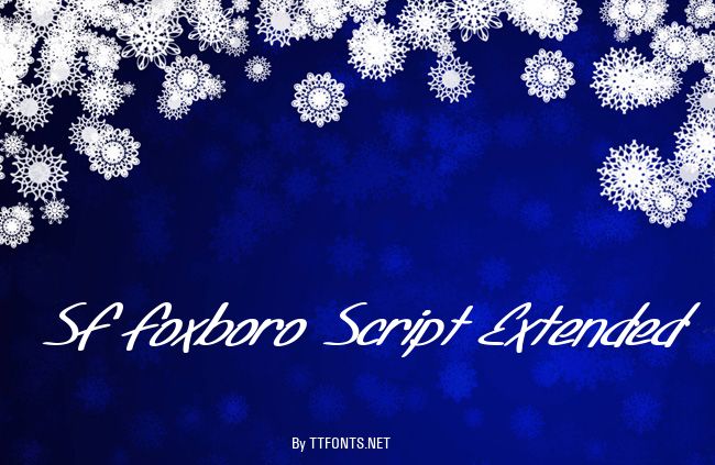SF Foxboro Script Extended example