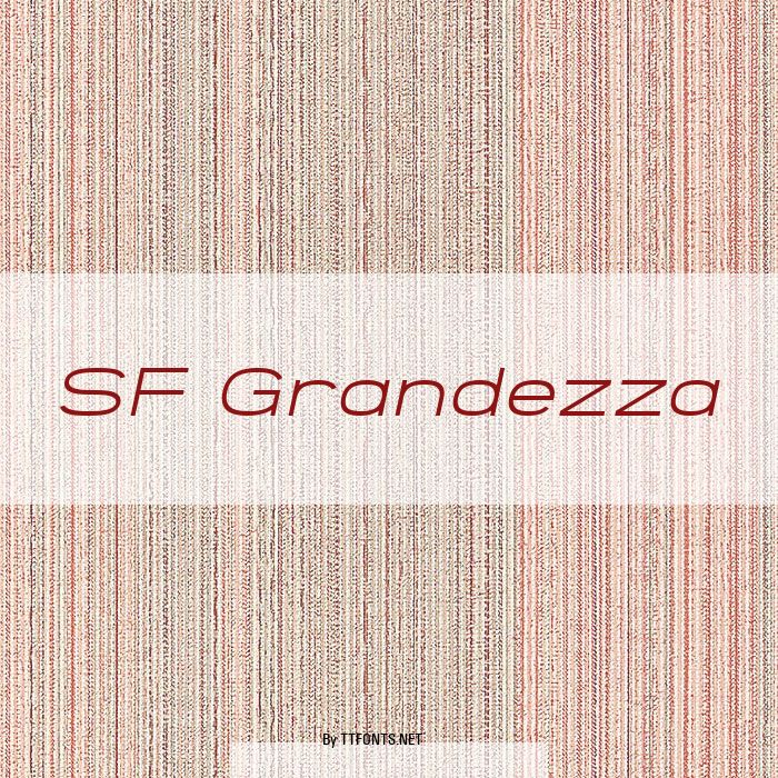 SF Grandezza example