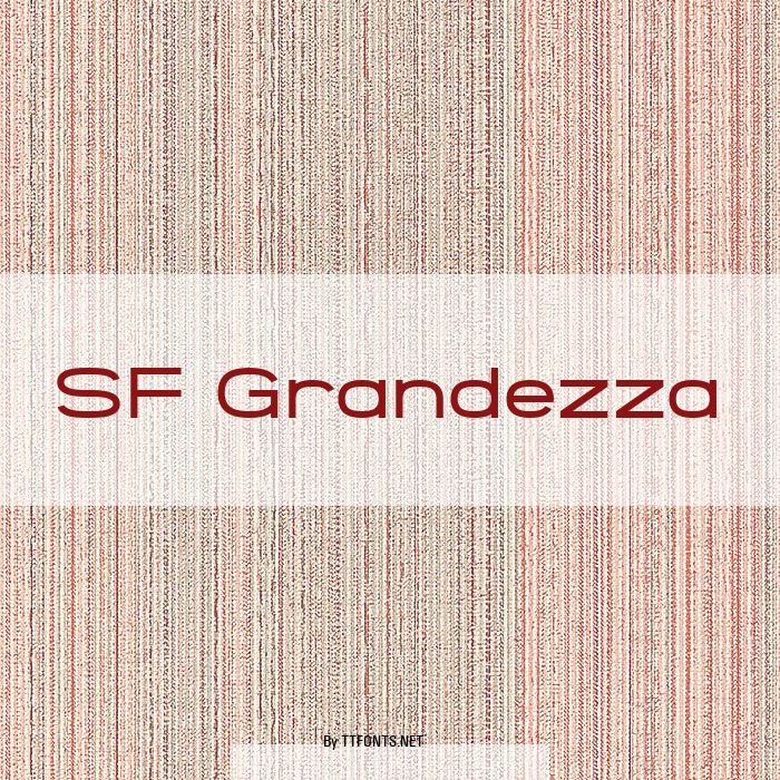 SF Grandezza example