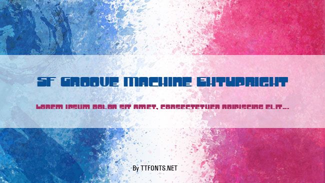 SF Groove Machine ExtUpright example