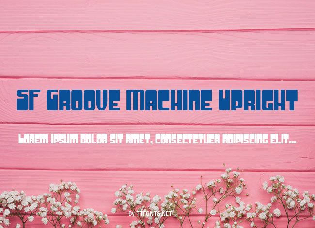 SF Groove Machine Upright example