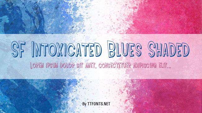 SF Intoxicated Blues Shaded example