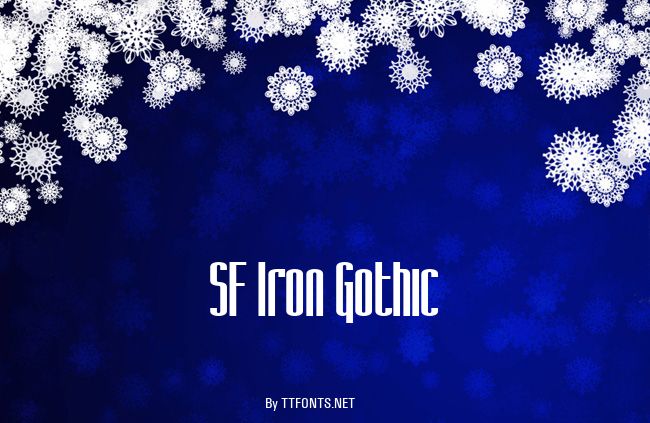 SF Iron Gothic example