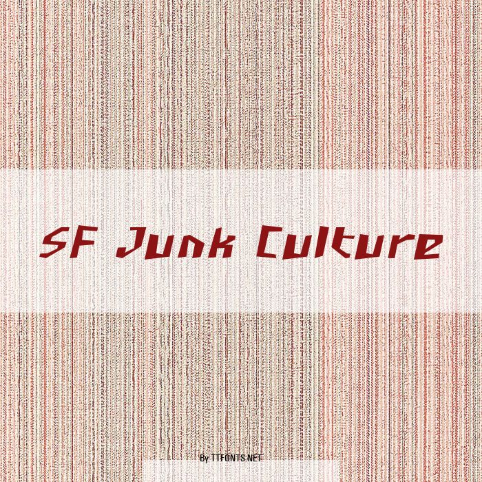 SF Junk Culture example
