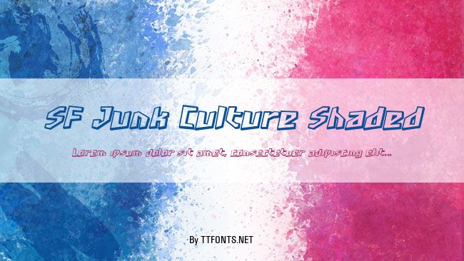 SF Junk Culture Shaded example
