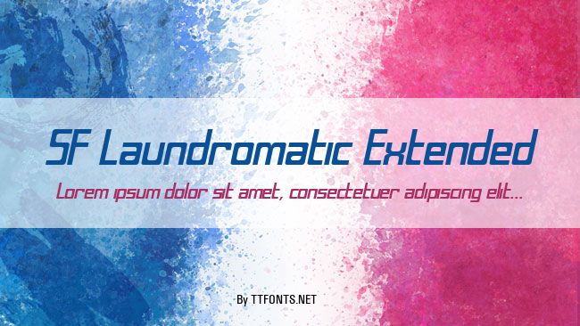 SF Laundromatic Extended example
