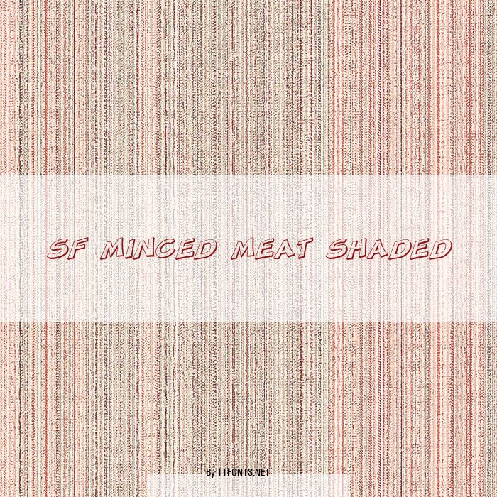 SF Minced Meat Shaded example