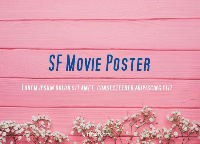 SF Movie Poster example