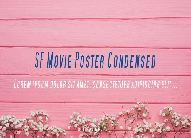 SF Movie Poster Condensed example