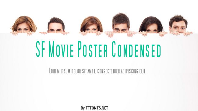 SF Movie Poster Condensed example