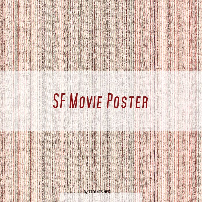 SF Movie Poster example