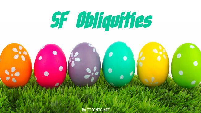 SF Obliquities example