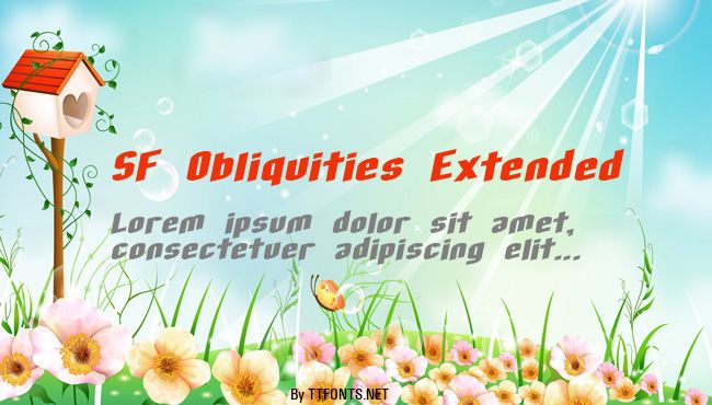 SF Obliquities Extended example