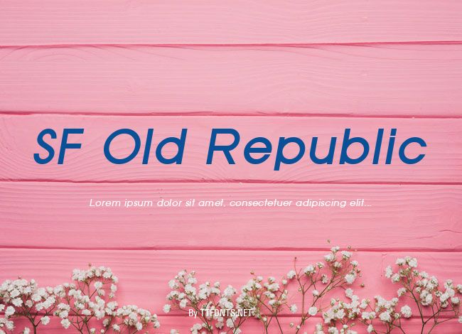 SF Old Republic example