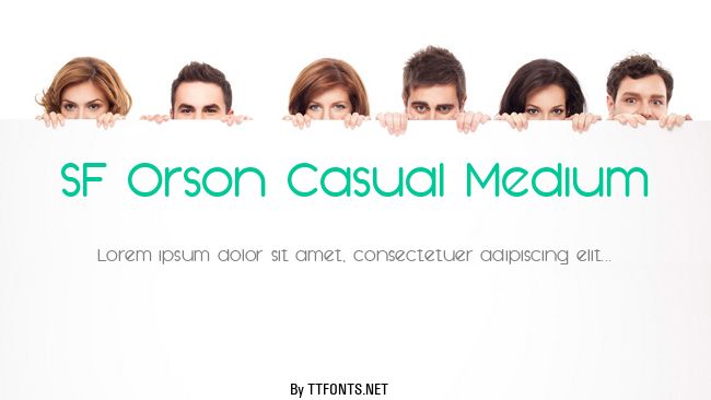 SF Orson Casual Medium example