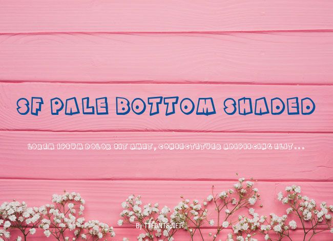 SF Pale Bottom Shaded example