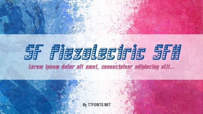 SF Piezolectric SFX example