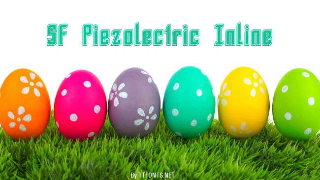 SF Piezolectric Inline example