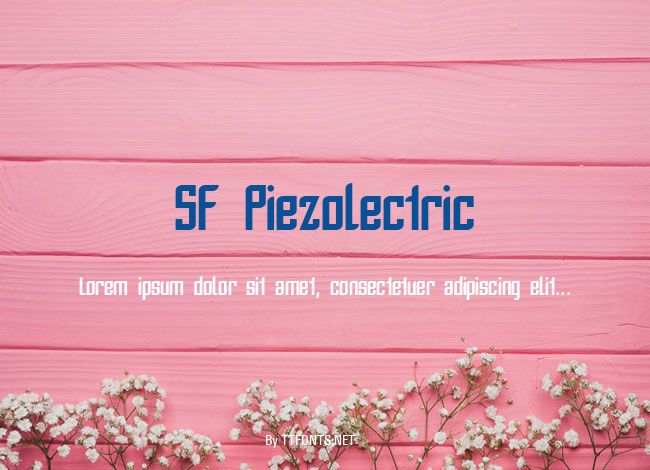 SF Piezolectric example