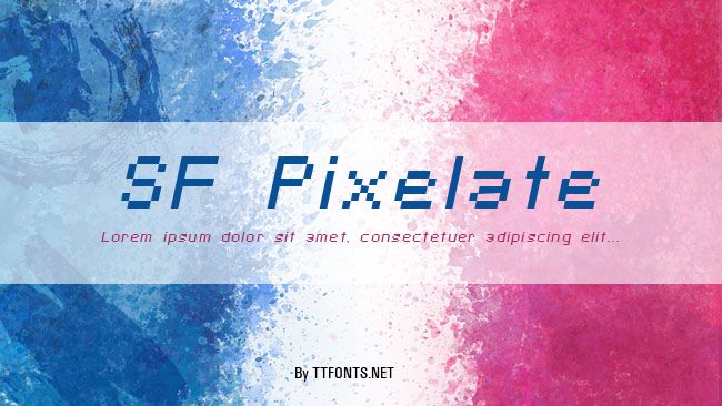 SF Pixelate example