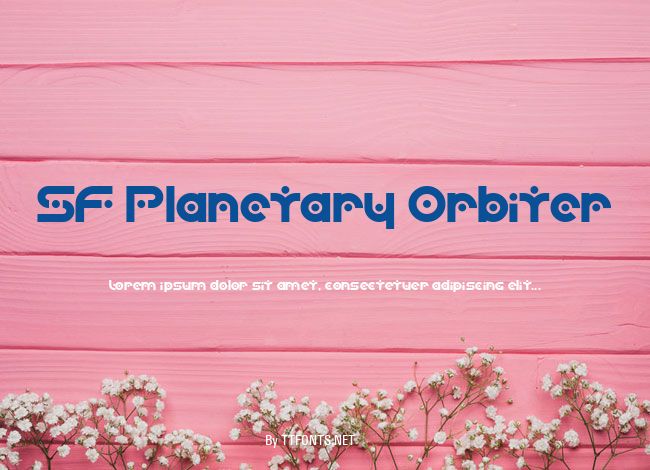 SF Planetary Orbiter example