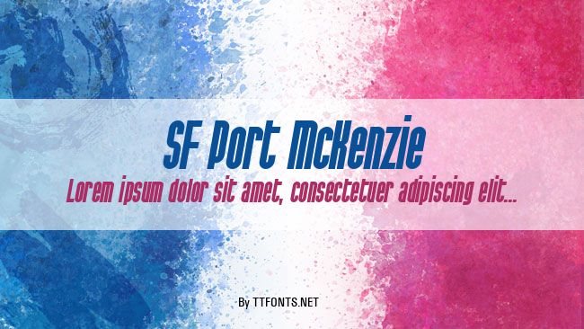 SF Port McKenzie example