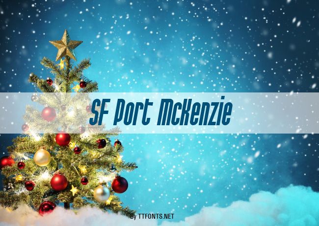 SF Port McKenzie example