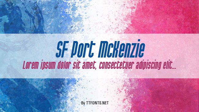 SF Port McKenzie example