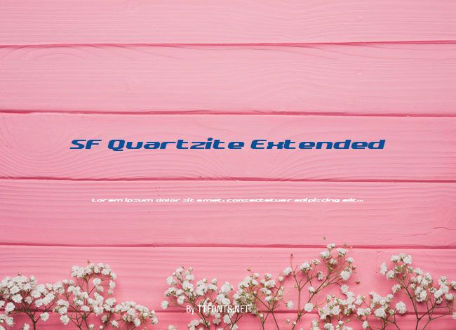 SF Quartzite Extended example