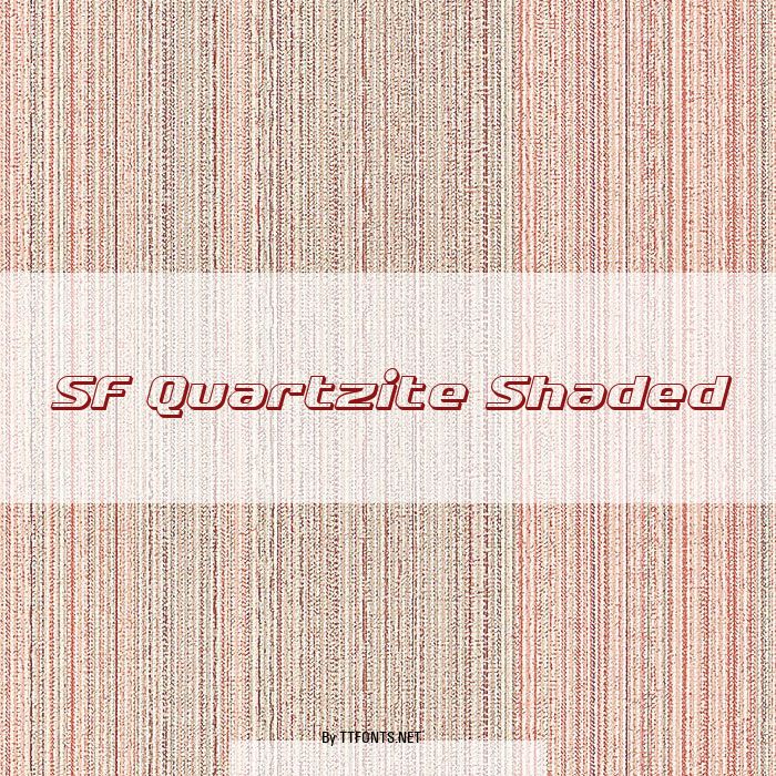 SF Quartzite Shaded example