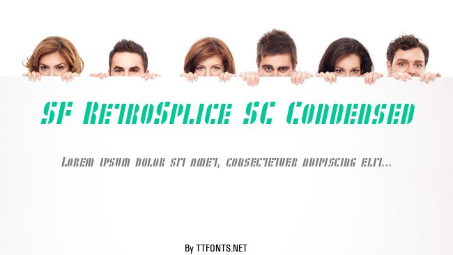 SF RetroSplice SC Condensed example