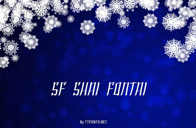 SF Shai Fontai example