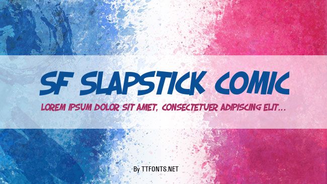 SF Slapstick Comic example