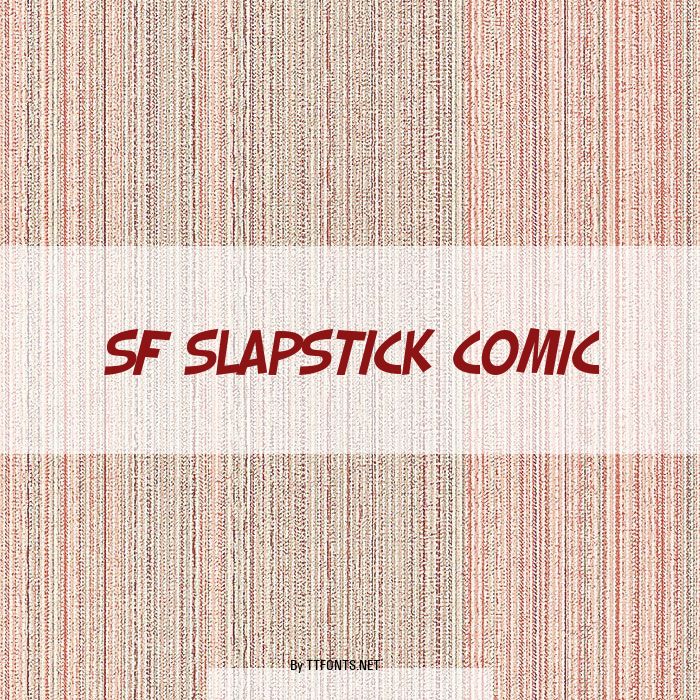 SF Slapstick Comic example