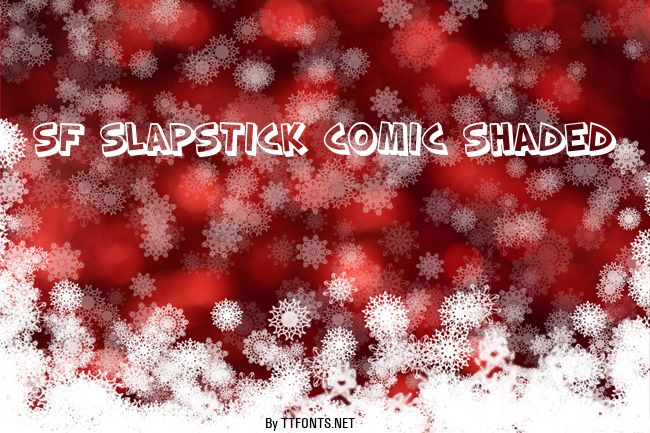 SF Slapstick Comic Shaded example