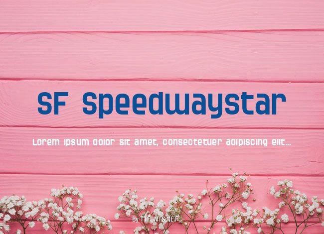 SF Speedwaystar example