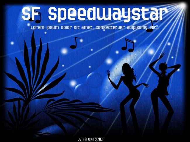 SF Speedwaystar example