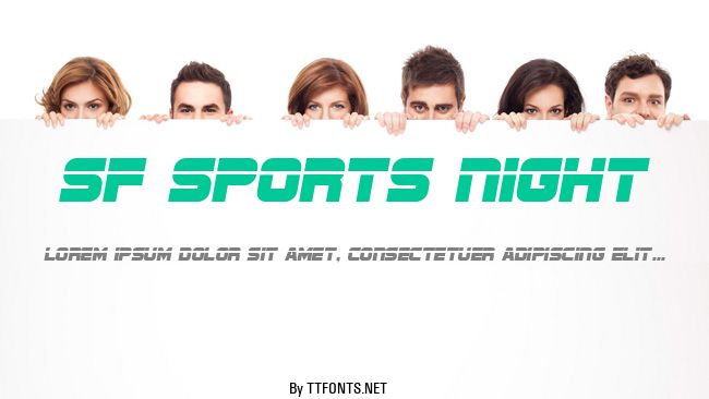 SF Sports Night example