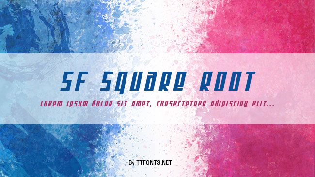SF Square Root example