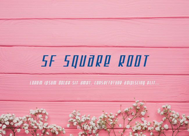 SF Square Root example