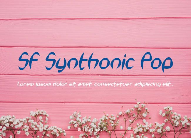 SF Synthonic Pop example