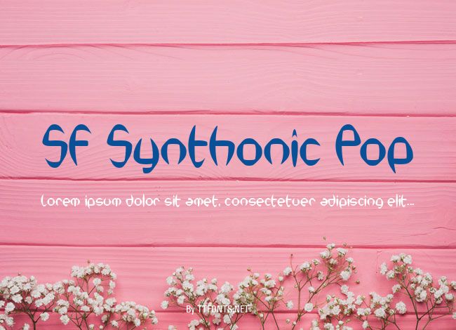 SF Synthonic Pop example