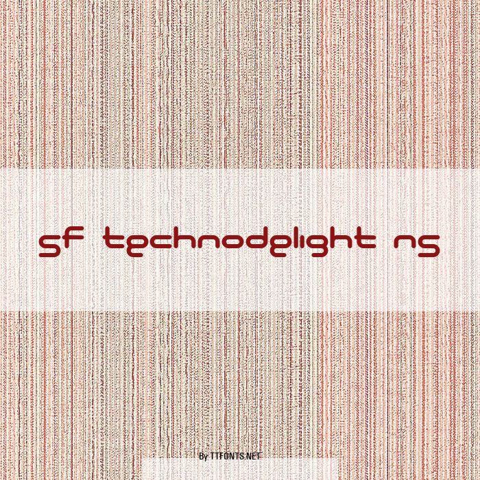 SF Technodelight NS example